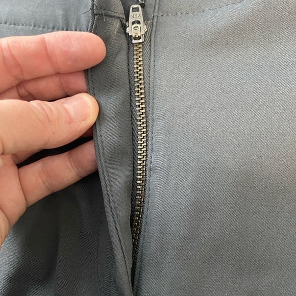 LOLE women’s grey athleisure zip up straight leg grey pants size 14 - Picture 4 of 16